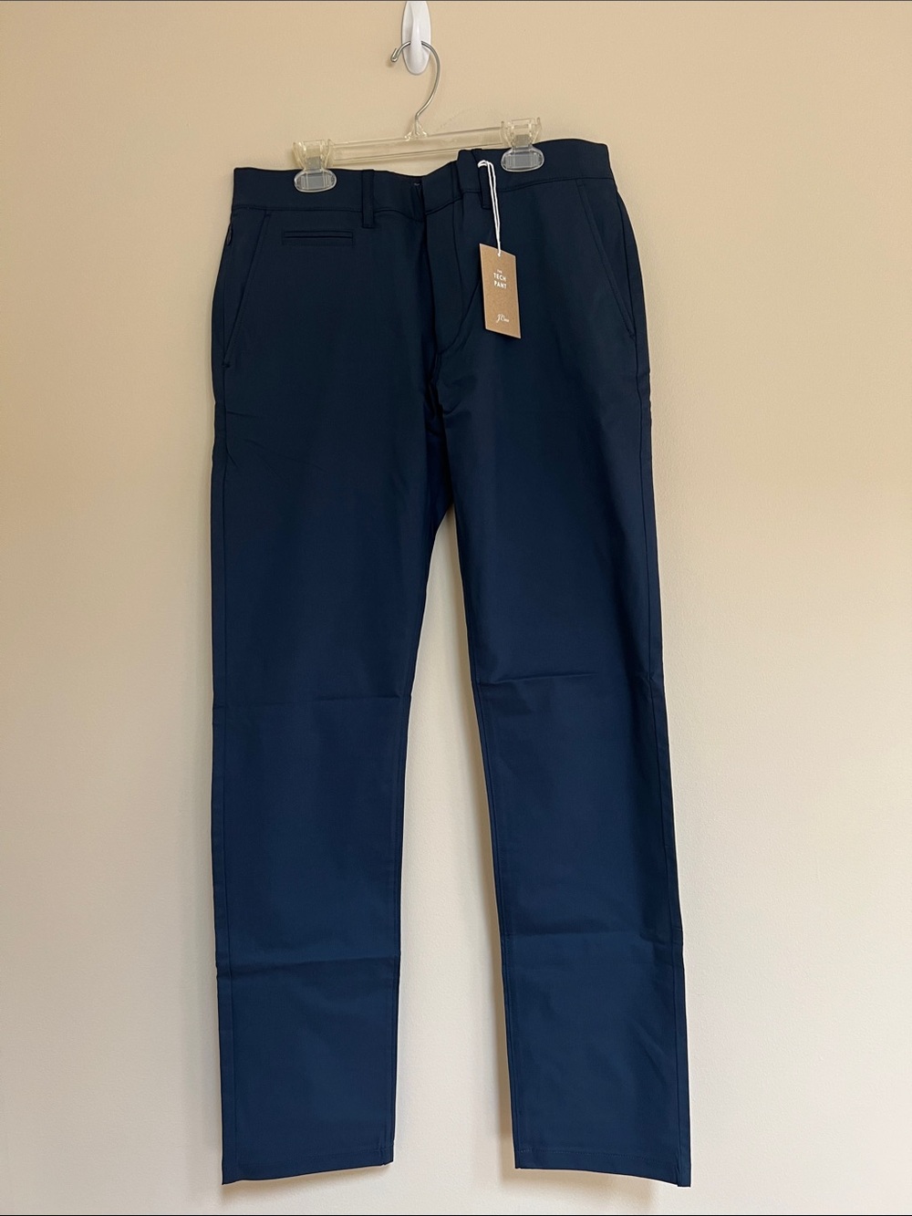 J. Crew 484 Slim Fit Tech Pants Navy Blue 31/32